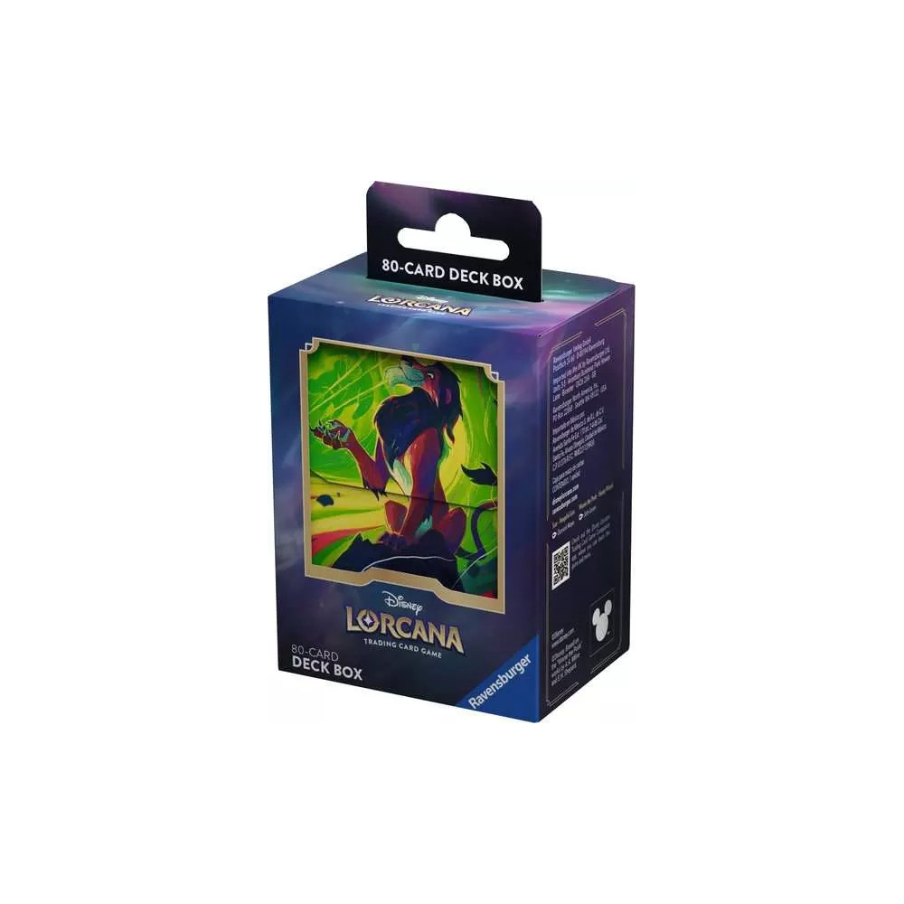 Produktbild för Disney Lorcana Azurite Sea (Set 6) Deck Case