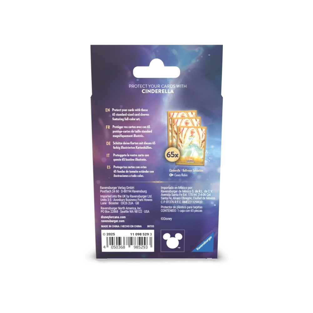 Produktbild för Disney Lorcana Archazia’s Island (Set 7) Card Sleeve Pack