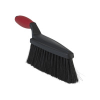 Produktbild för Snökvast, Vikan, svart, HDPE/PP, styv, 65 % återvunnen plast