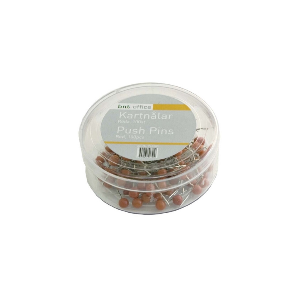 Produktbild för Kortnåle 4 mm x 20 mm rød