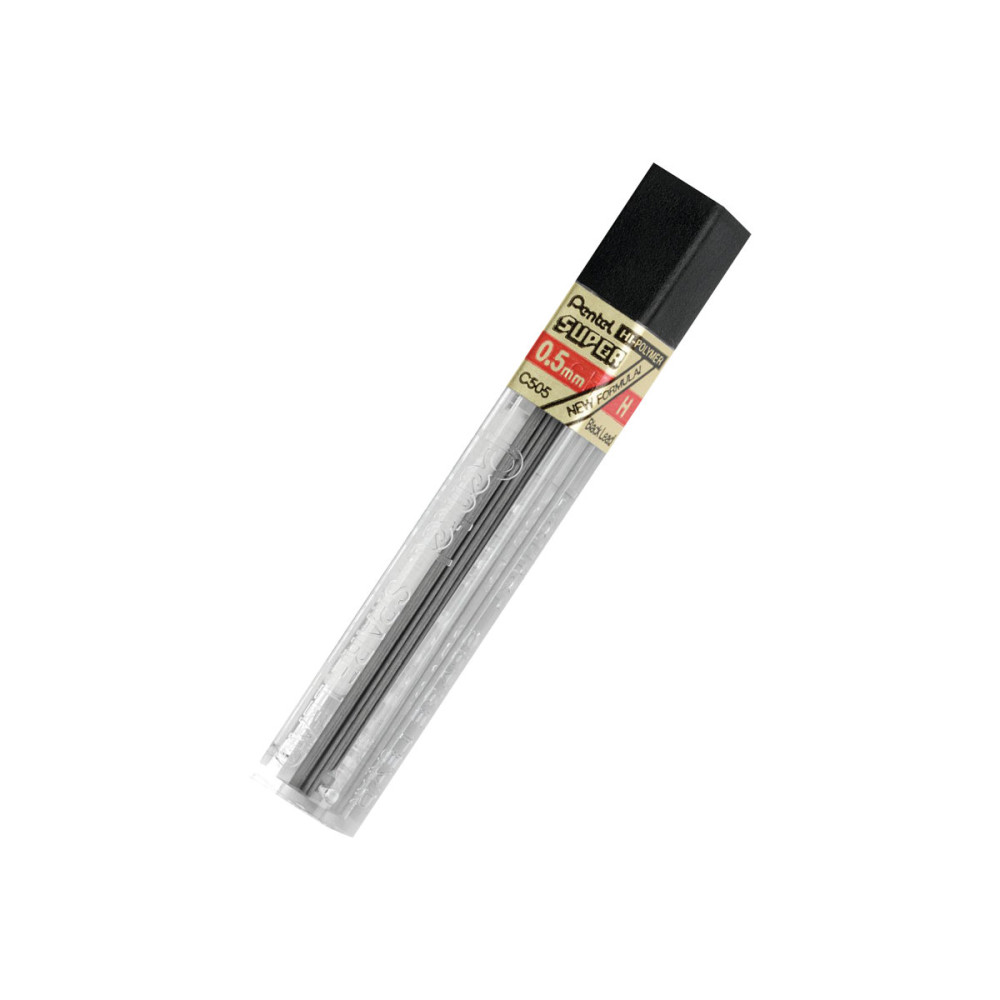 Produktbild för Pentel Super Hi-Polymer - blyertspenna - H (paket om 12)