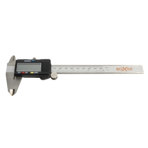 Boxer Boxer digital skjutmått med LCD-display 0–150 mm rostfritt s...