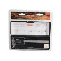 Produktbild för Boxer digital skjutmått med LCD-display 0–150 mm rostfritt s...