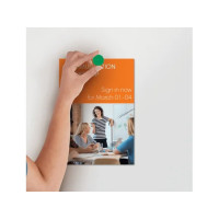 Produktbild för Nobo magnetiska whiteboardmagneter 10-pack 32 mm färgade mag...