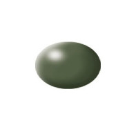 Produktbild för Revell 36361 Aquafärg olivgrön (silkesmatt) färgkod: 361 RAL...