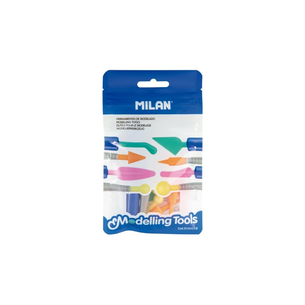 Produktbild för Milan Modelleringsverktyg, Modelleringsspatel, Plast, 100 mm...