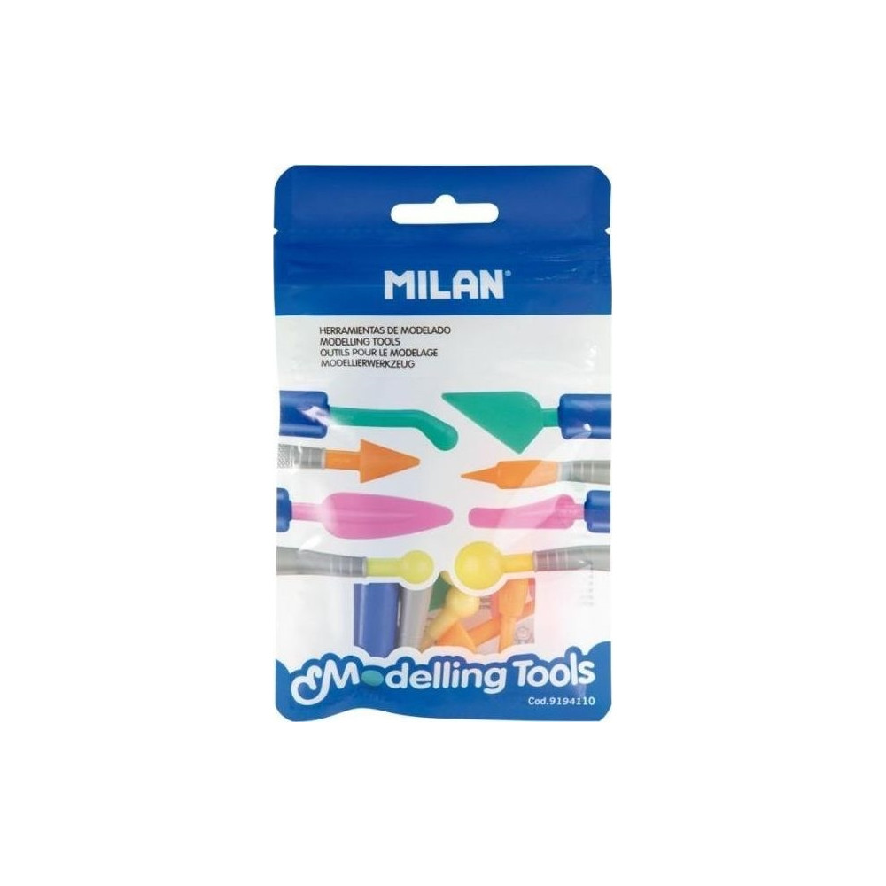 Produktbild för Milan Modelleringsverktyg, Modelleringsspatel, Plast, 100 mm...