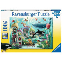 Produktbild för Ravensburger Underwater Wonders XXL, 100 styck, Undervatten,...