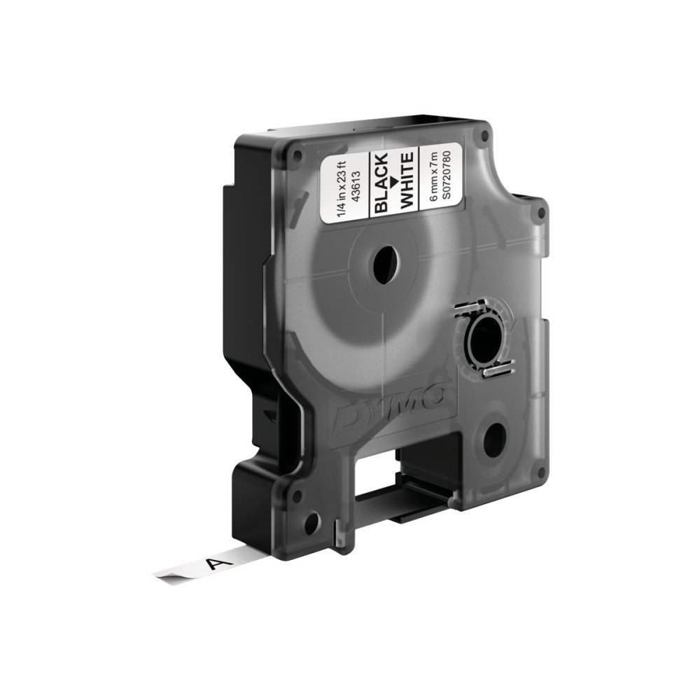 Produktbild för DYMO D1 Standard - etiketttejp - 1 kassett(er) - Rulle (0,6 cm x 7 m)