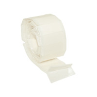 Produktbild för Klæbepuder BNT hvide 25x12x1 mm i praktisk dispenser