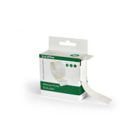 Produktbild för Klæbepuder BNT hvide 25x12x1 mm i praktisk dispenser