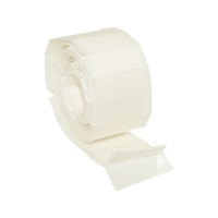 Produktbild för Klæbepuder BNT hvide 25x12x1 mm i praktisk dispenser