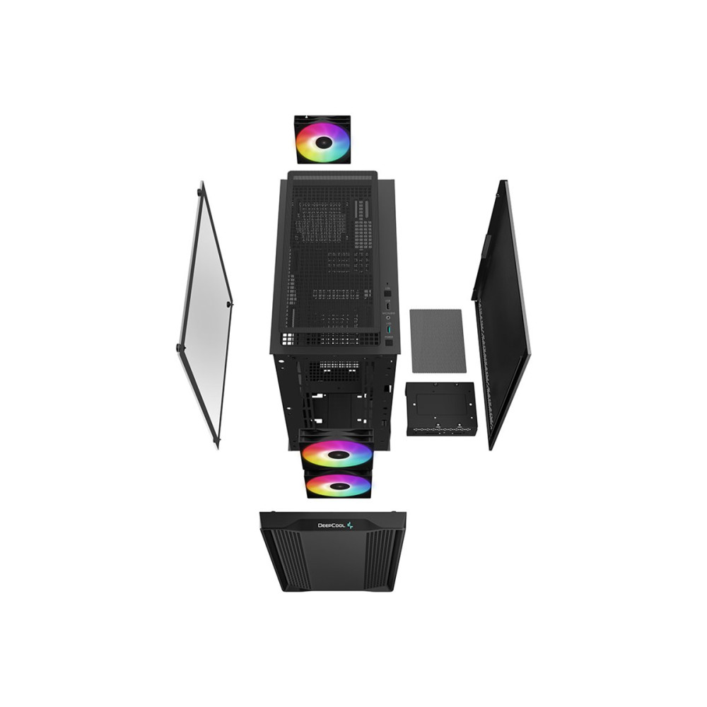 Produktbild för DeepCool CC360 ARGB - tower - mini ITX