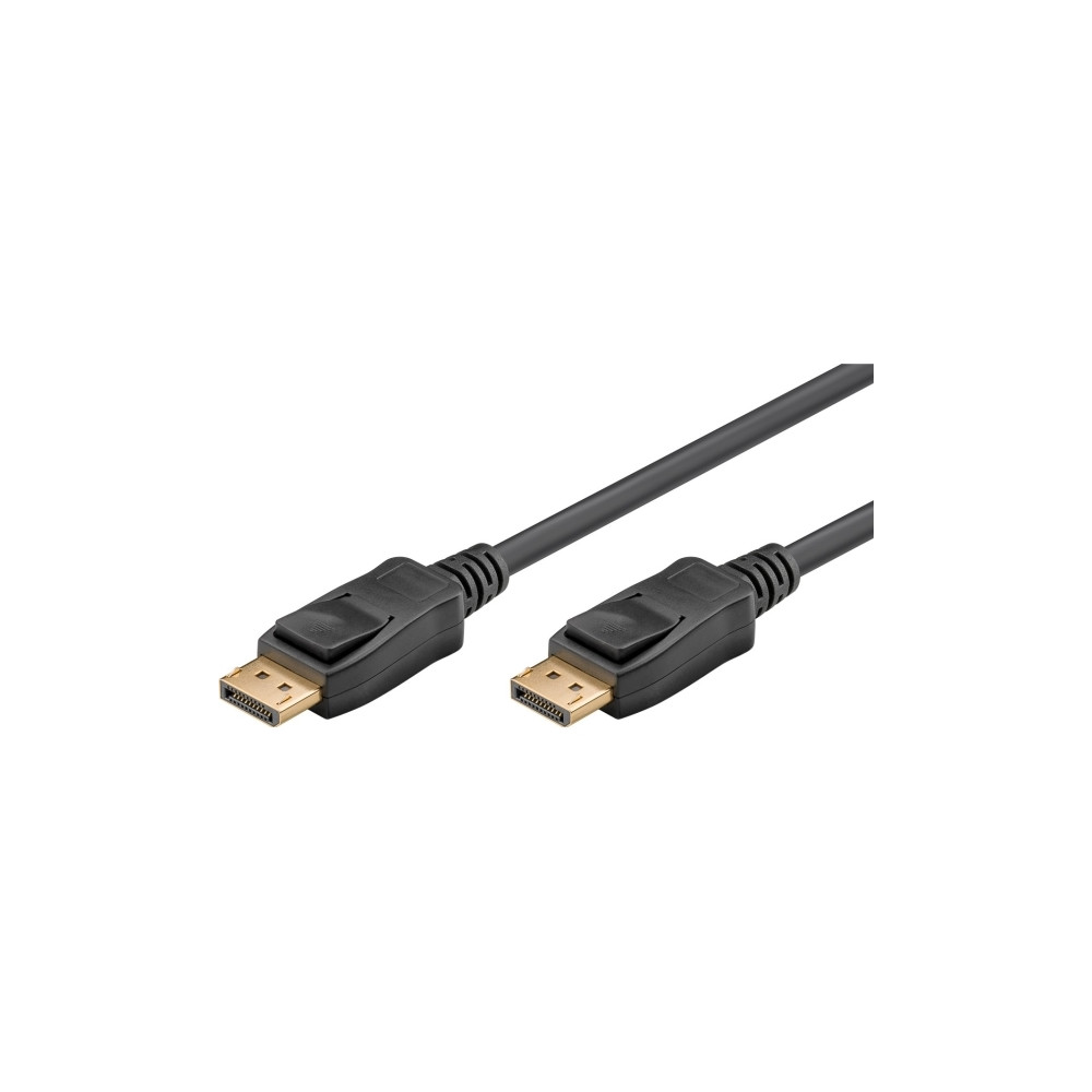 Produktbild för Goobay 74743, 1 m, DisplayPort, DisplayPort, Hankoppling, Ha...