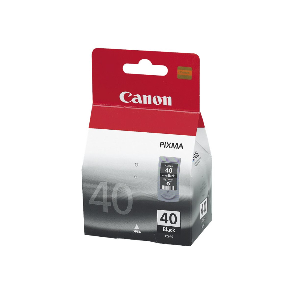 Produktbild för Canon PG-40BK - Lång livslängd - svartfärgad - original - bläckpatron