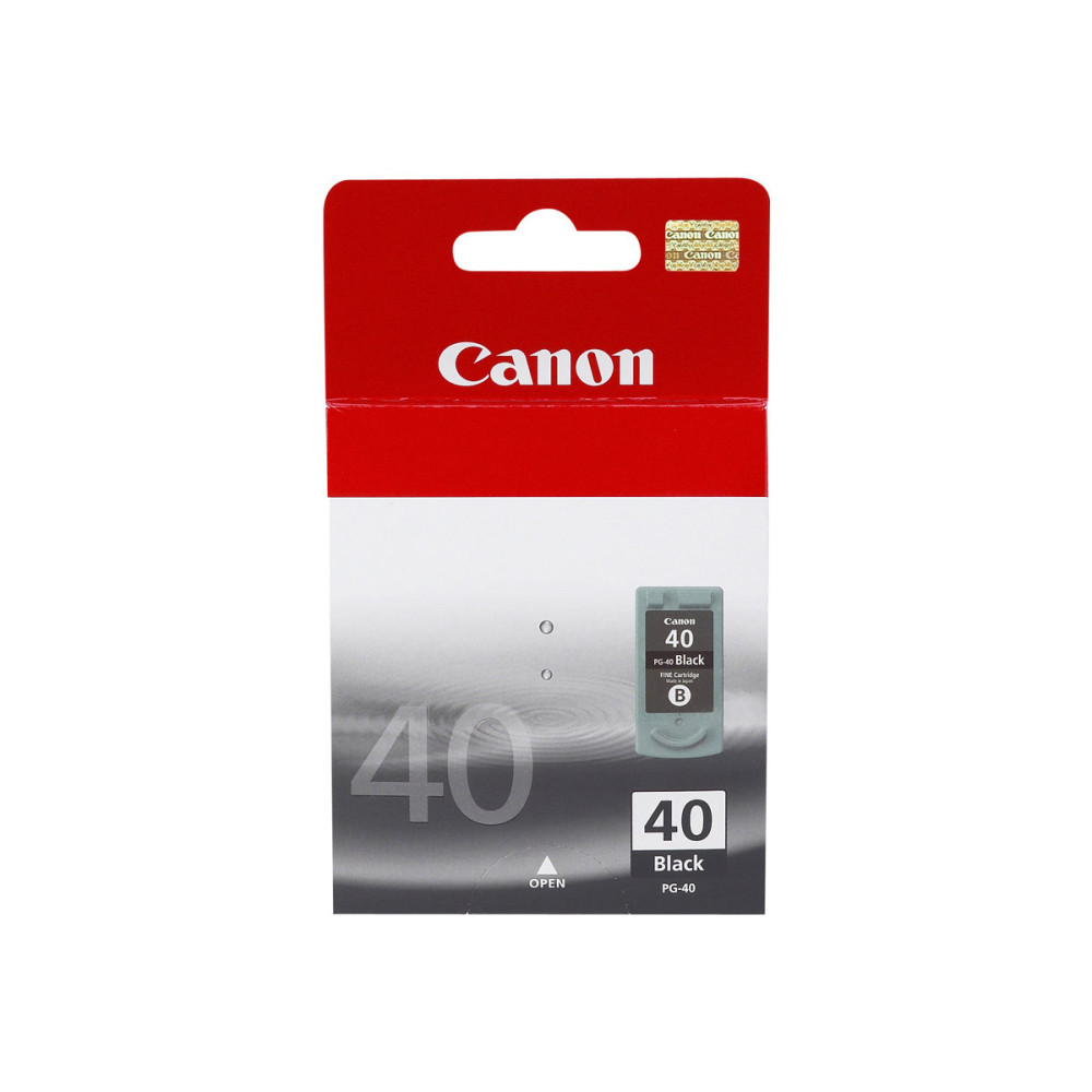 Produktbild för Canon PG-40BK - Lång livslängd - svartfärgad - original - bläckpatron