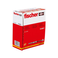 Produktbild för Fischer 050358, Nylon, Vit, Stjärnskruvmejsel, PZ3, 8 cm, 8...