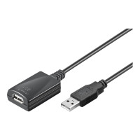 Produktbild för goobay Active - USB-förlängningskabel - USB till USB - 5 m