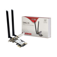 Produktbild för Inter-Tech DMG-35 - nätverksadapter - PCI Express x1