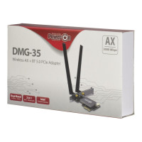 Produktbild för Inter-Tech DMG-35 - nätverksadapter - PCI Express x1