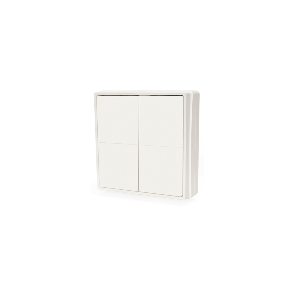 Produktbild för Shelly SHELLY_B_WS_4, Knappar, Elfenben, Plast, Bluetooth Lo...