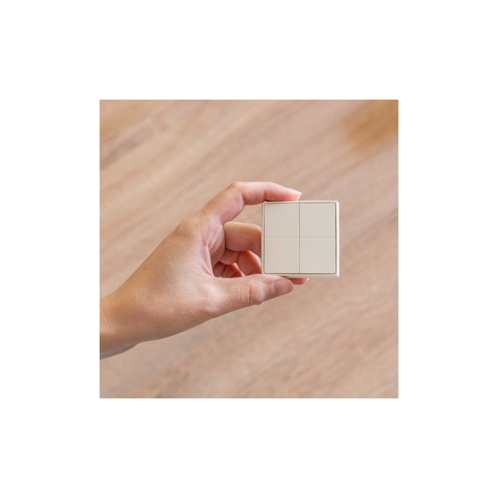 Produktbild för Shelly SHELLY_B_WS_4, Knappar, Elfenben, Plast, Bluetooth Lo...
