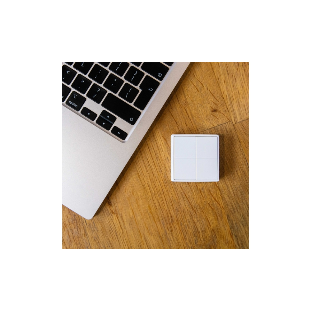 Produktbild för Shelly SHELLY_B_WS_4, Knappar, Elfenben, Plast, Bluetooth Lo...