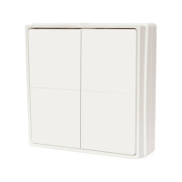 Produktbild för Shelly SHELLY_B_WS_4, Knappar, Elfenben, Plast, Bluetooth Lo...