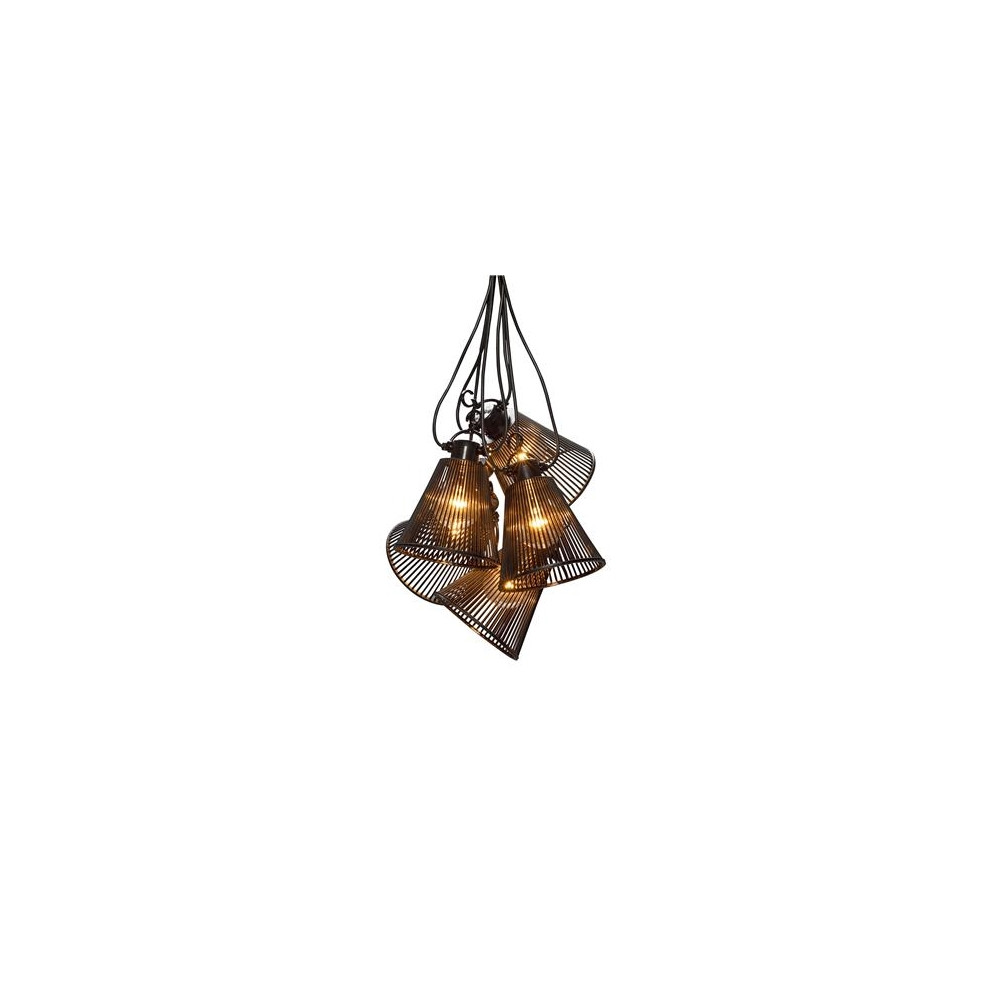 Produktbild för Konstsmide 2334-870, Ljusdekoration, slinga, Svart, Plast, U...
