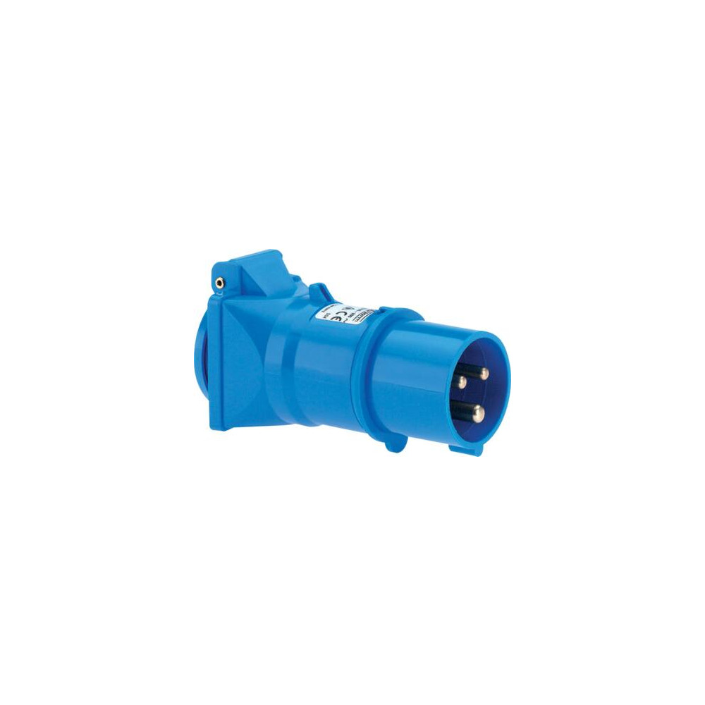 Produktbild för BALS CEE-adapter/övergång Han: CEE 6H 16A 3-pol 230V, Hon: s...