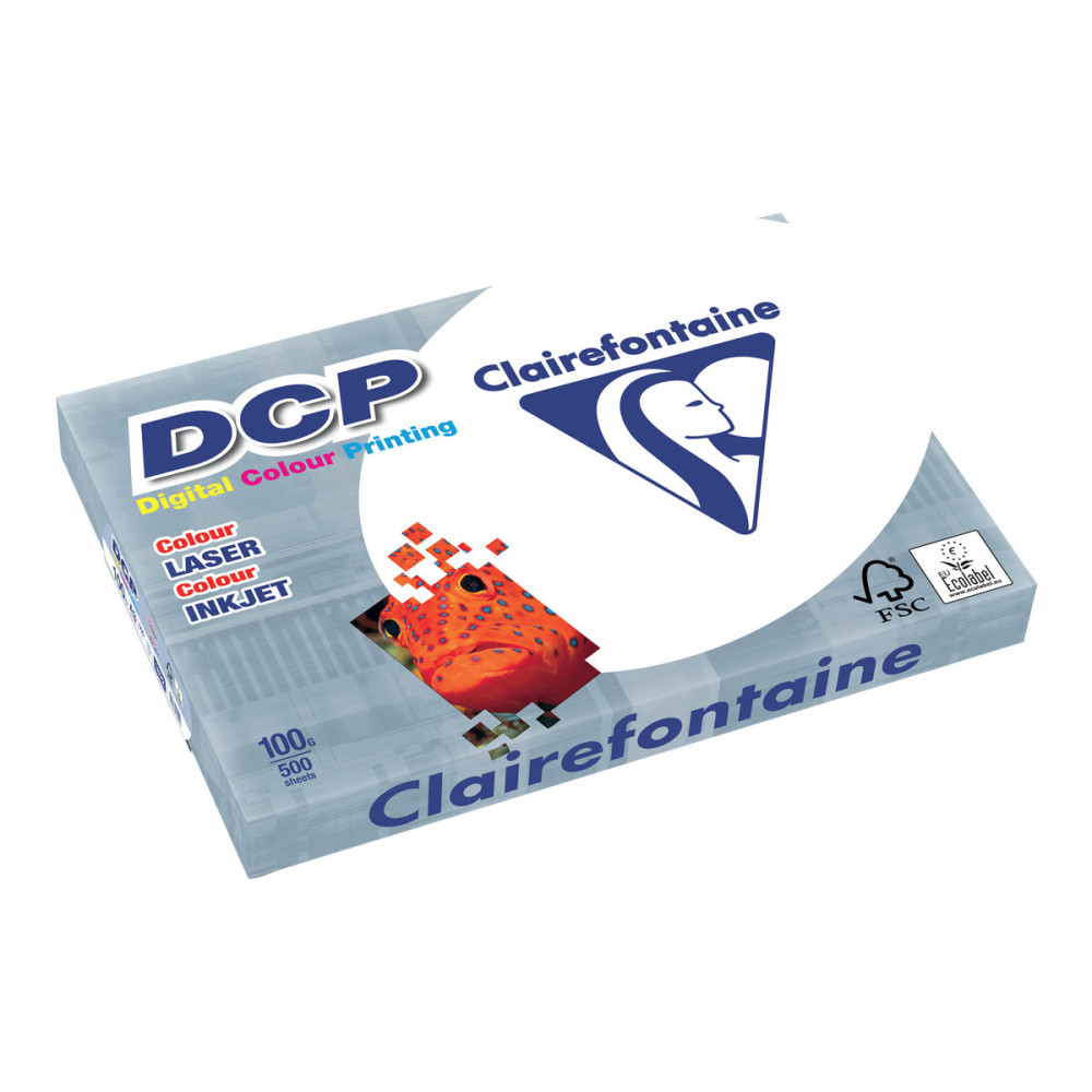 Produktbild för Clairefontaine Digital Color Printing - fotopapper - 500 ark - A3 - 100 g/m²