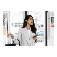 Produktbild för Logitech Zone True Wireless - True wireless-hörlurar med mikrofon