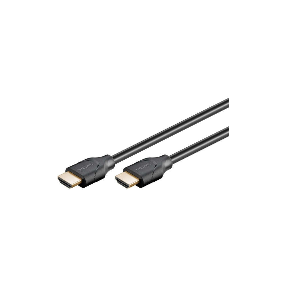 Produktbild för Goobay 61640, 2 m, HDMI Typ A (standard), HDMI Typ A (standa...