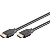 Produktbild för Goobay 61640, 2 m, HDMI Typ A (standard), HDMI Typ A (standa...