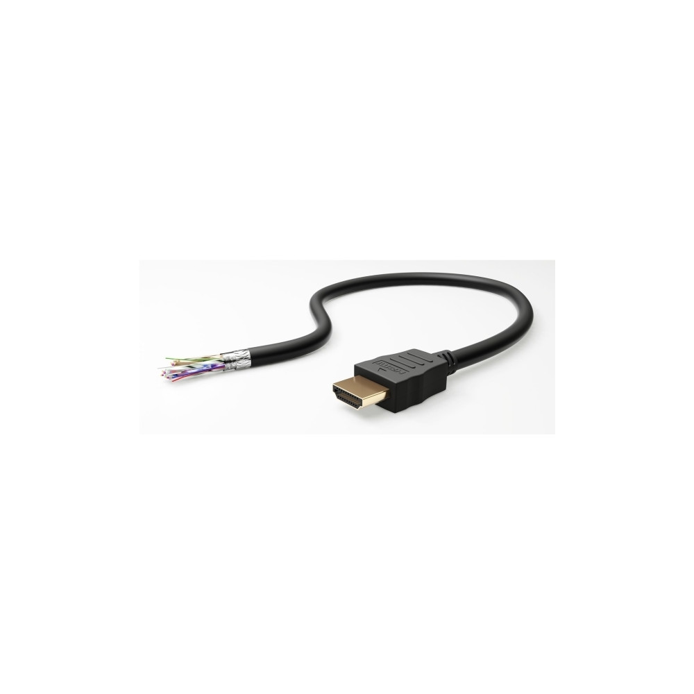 Produktbild för Goobay 61640, 2 m, HDMI Typ A (standard), HDMI Typ A (standa...