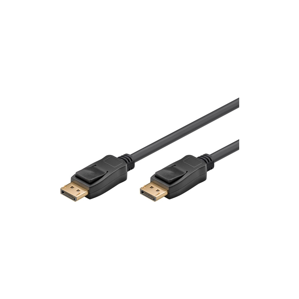 Produktbild för Goobay 61696, 1 m, DisplayPort, DisplayPort, Hankoppling, Ha...