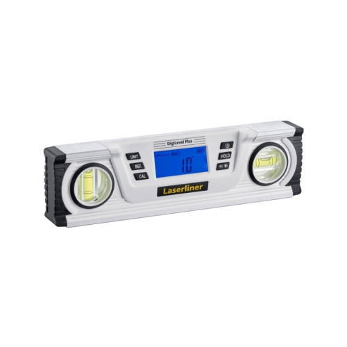 Laserliner Laserliner DigiLevel Plus 25, 0,25 m, Vit, 1 mm/m, %, Grad,...