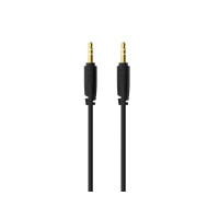 Produktbild för Sinox SXA06102, 3,5mm, Hankontakt, 3,5mm, Hankontakt, 2 m, S...