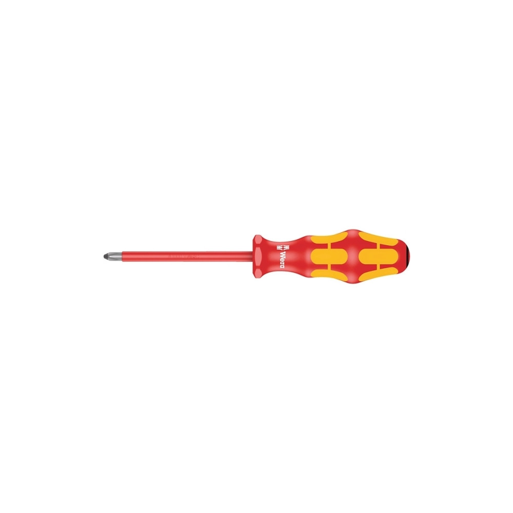 Produktbild för Wera 165 i PZ VDE, 37 mm, 20,5 cm, 37 mm, 91 g, Röd, Gul, Tj...
