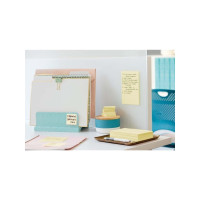 Produktbild för Post-it Super Sticky Notes, ultragul, 76 mm x 76 mm, pakke a...
