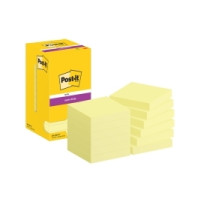 Produktbild för Post-it Super Sticky Notes, ultragul, 76 mm x 76 mm, pakke a...