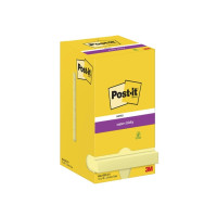 Produktbild för Post-it Super Sticky Notes, ultragul, 76 mm x 76 mm, pakke a...