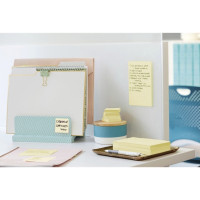 Produktbild för Post-it Super Sticky Notes, ultragul, 76 mm x 76 mm, pakke a...