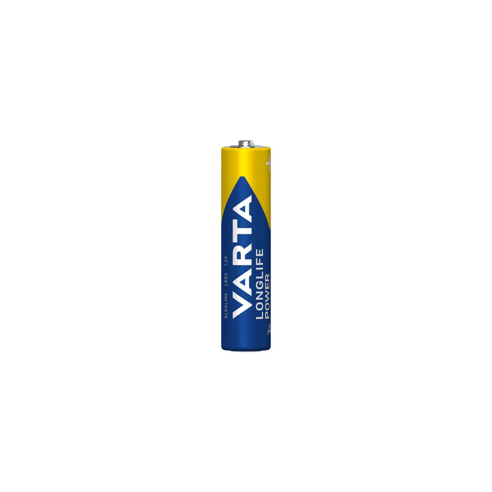 Produktbild för Varta Longlife Power batteri - 12 x AAA / LR03 - alkaliskt mangan