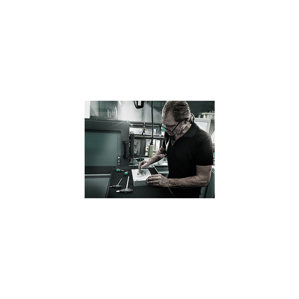 Produktbild för Wera 05023343001, Insexnyckel med T-handtag, Metrisk, 1 styc...