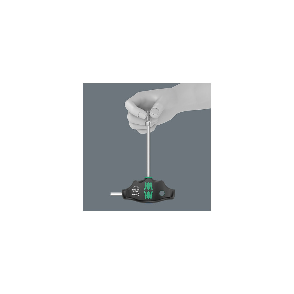 Produktbild för Wera 05023343001, Insexnyckel med T-handtag, Metrisk, 1 styc...