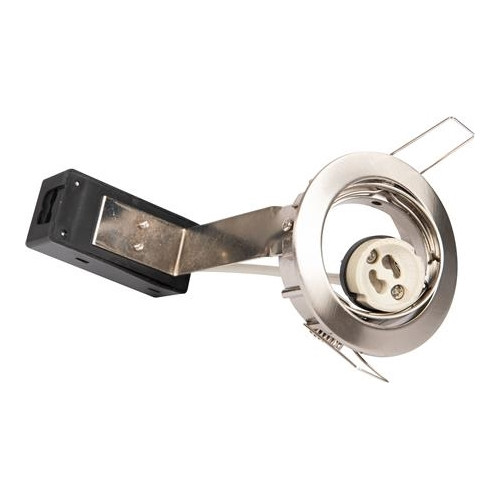 Solar Plus ZAMAX downlight 35W Ø83 mm borstat stål, sockel GU10, vippba...