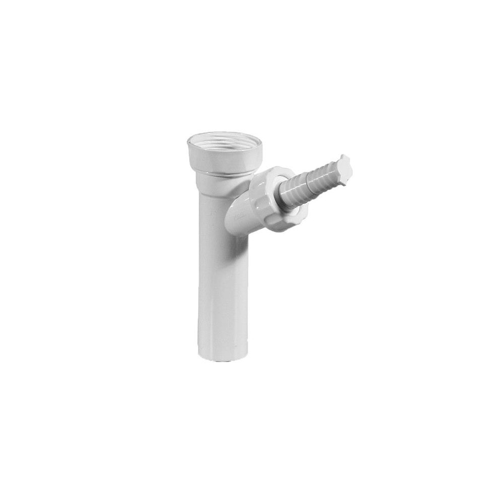Produktbild för Purus vaskemaskinetilslutning Ø 32 mm 1.1/4" med slangestuds