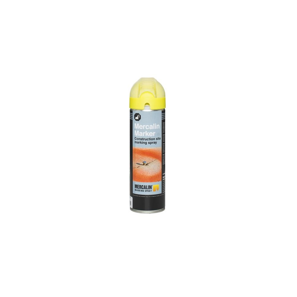 Produktbild för MERCALIN varumärke spray RS 500 ml. GUL
