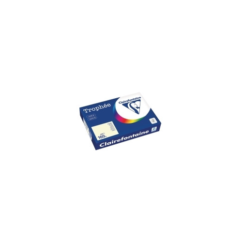 Clairefontaine Färgat papper Trophée A4 160 g, 1101 cremefärgat, 250 ark pe...